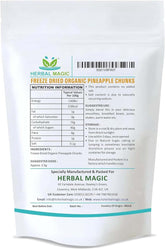 Freeze Dried Pineapple Chunks